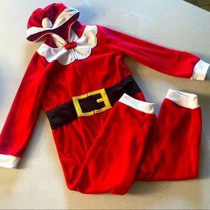 Boys Christmas Jammies zip up